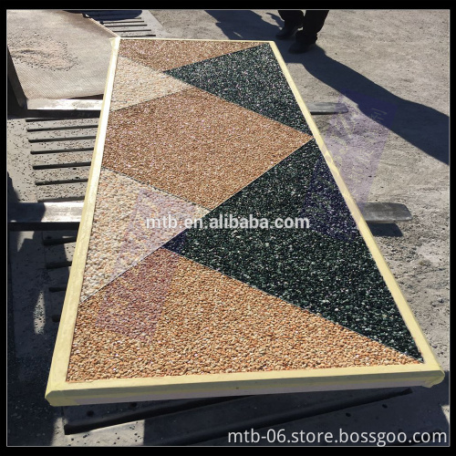 Water Permeable Two Component Epoxy Resin Glue for Stone Mixing on Paving